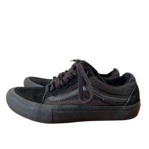 Vans Off the Wall Black Low high shoes Men's size 7 Sneakers